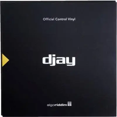 Algoriddim - Djay Official Control Vinyl - 12" - Black - 1 Record