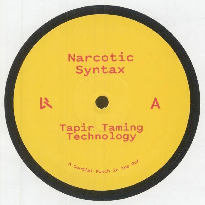 Narcotic Syntax – Tapir Taming Technology 12" (2026, Logistic Records)
