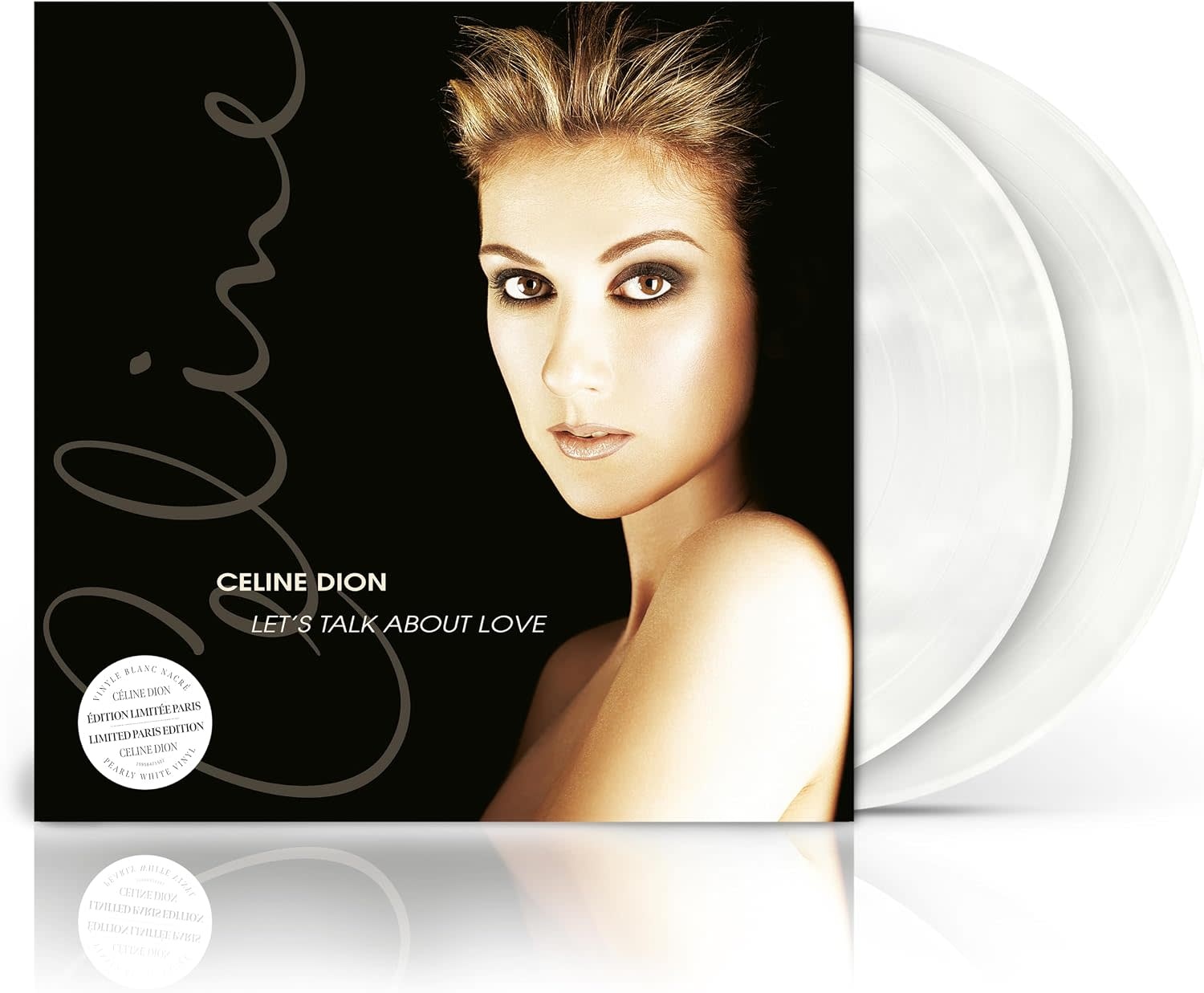 Celine Dion – Let's Talk About Love 2LP (2026 Reissue, Pearly White Vinyl, Columbia)