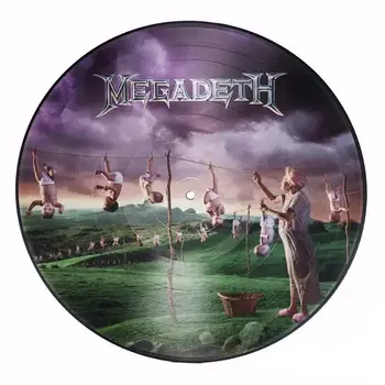 Megadeth – Youthanasia LP (Reissue, Picture Disc, Capitol Records)