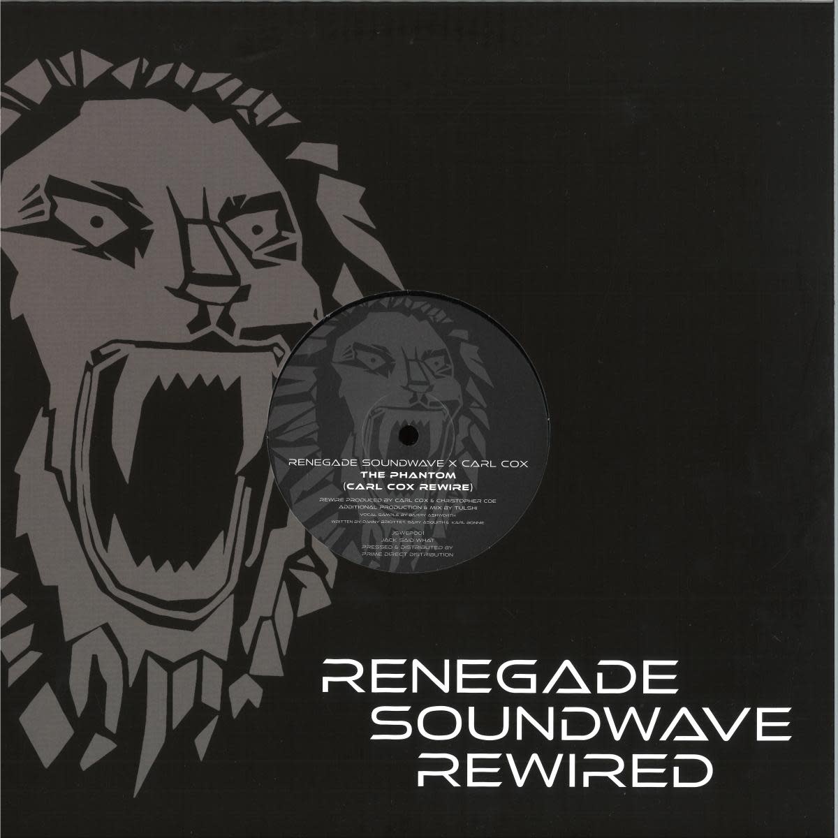 Various - The Phantom (Carl Cox Rewire) / Probably A Robbery (Mr.C Rewire) 12" (2026, Jack Said What)