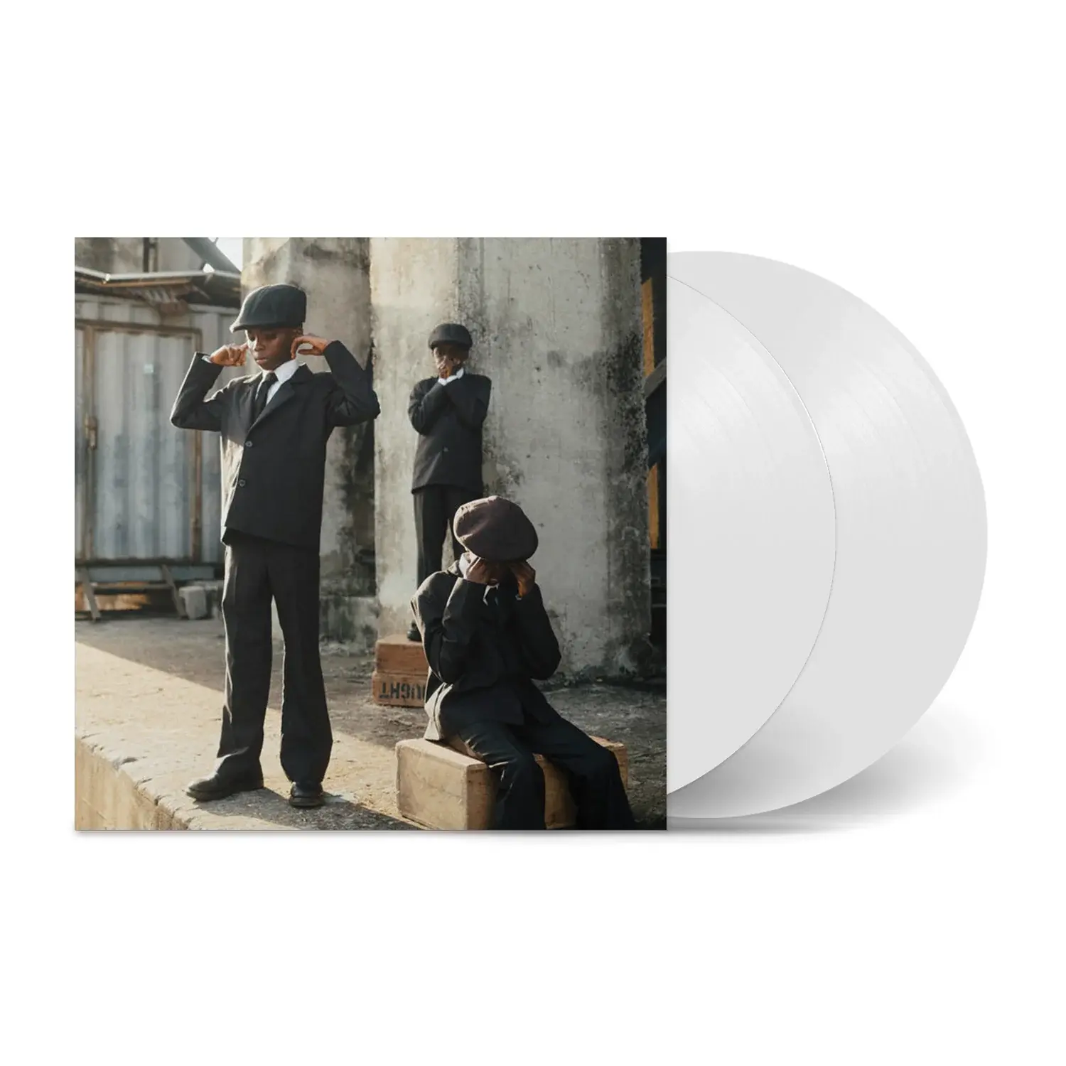 Ezra Collective – Here Because Of Hope 2LP (2026, Translucent White Vinyl, Partisan Records)