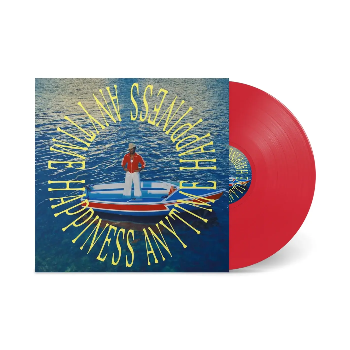 Leon Bridges – Happiness Anytime LP (2026, Indie Exclusive Red Vinyl, Columbia)