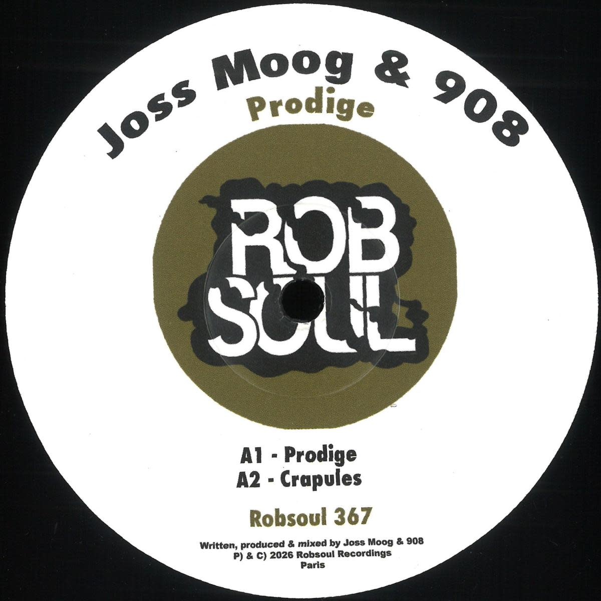 Joss Moog & 908 – Prodige EP 12" (2026, Robsoul Recordings)