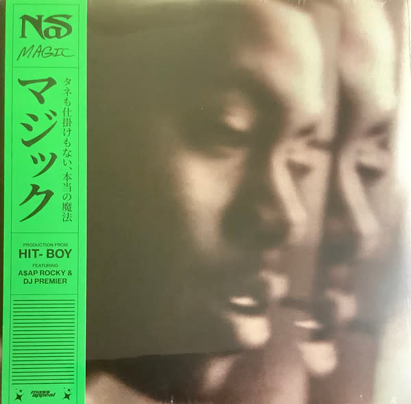 Nas – Magic LP (2023, Limited Edition, Green / Black Split Vinyl, Mass Appeal)
