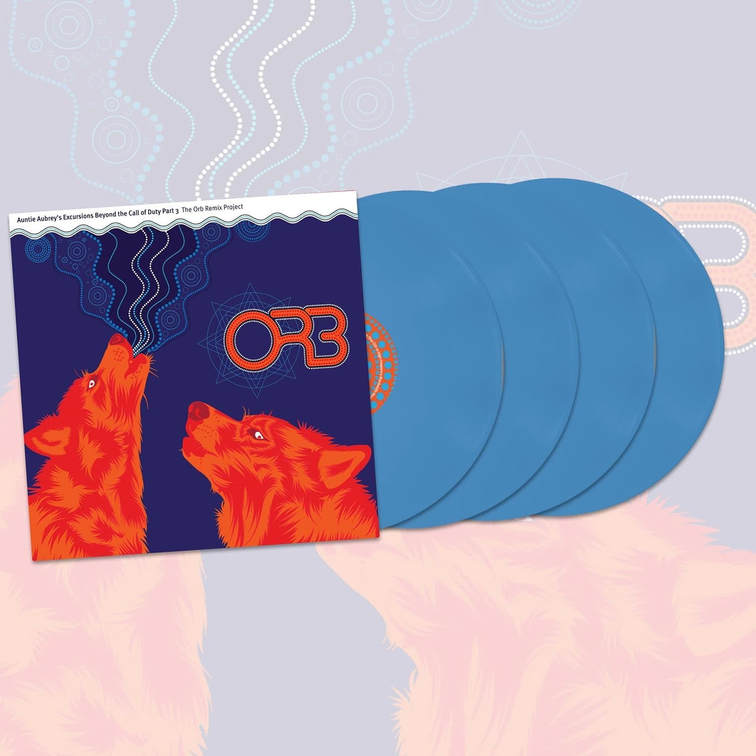 The Orb – Auntie Aubrey's Excursions Beyond The Call Of Duty Part 3: The Orb Remix Project 4LP (2026 Reissue, LSD - Liquid Sound Design)