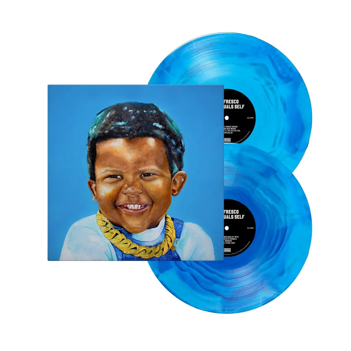 Raz Fresco - Why Equals Self 2LP (2026, Blue Splash Vinyl, RRC Music Co.)