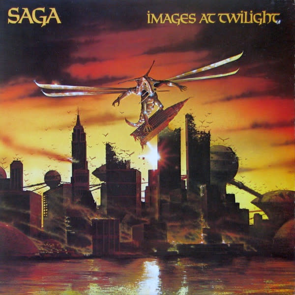 (VINTAGE) Saga - Images At Twilight LP [VG+](1979,Canada)