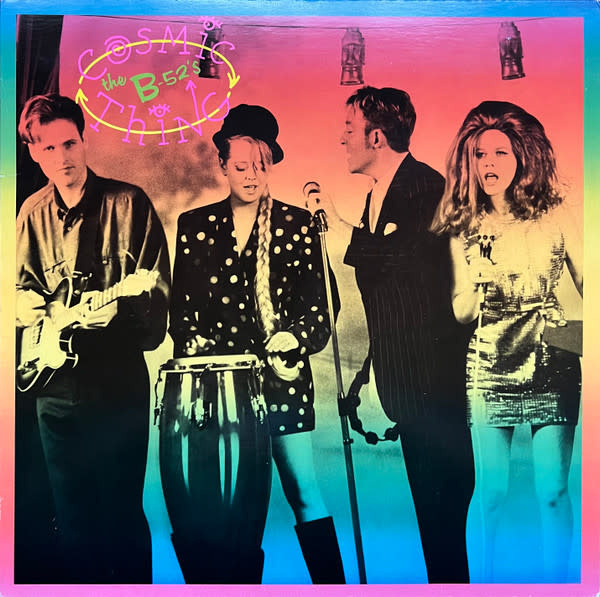 (VINTAGE) The B-52's - Cosmic Thing LP [VG](1989,Canada)