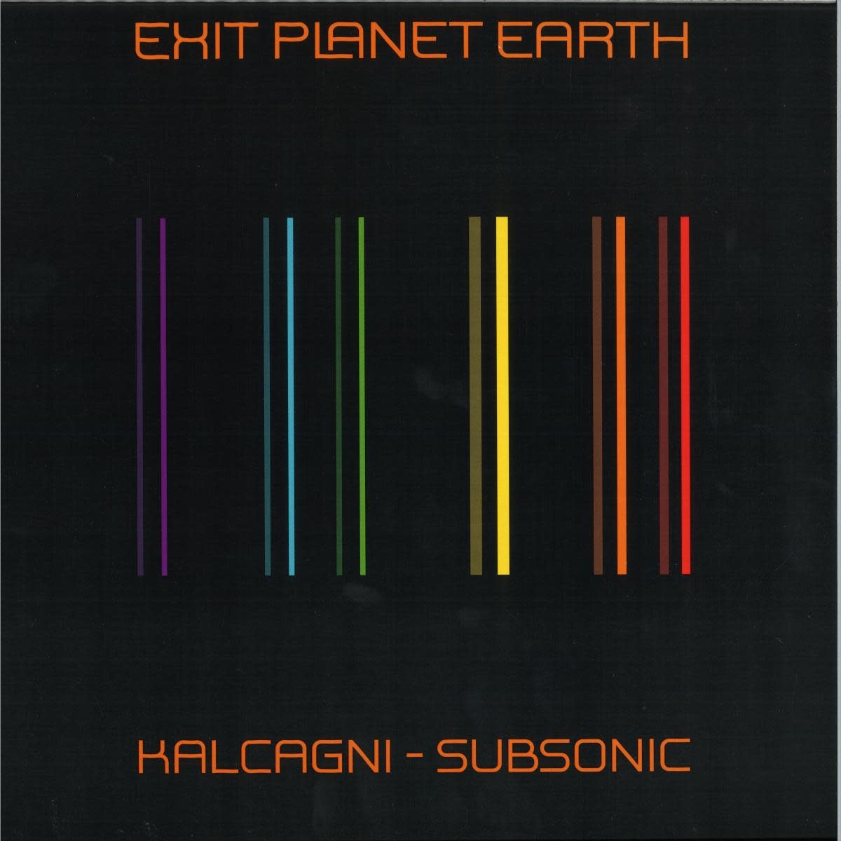 Kalcagni – Subsonic 12" (2026, 20:20 Vision - Exit Planet Earth Series)