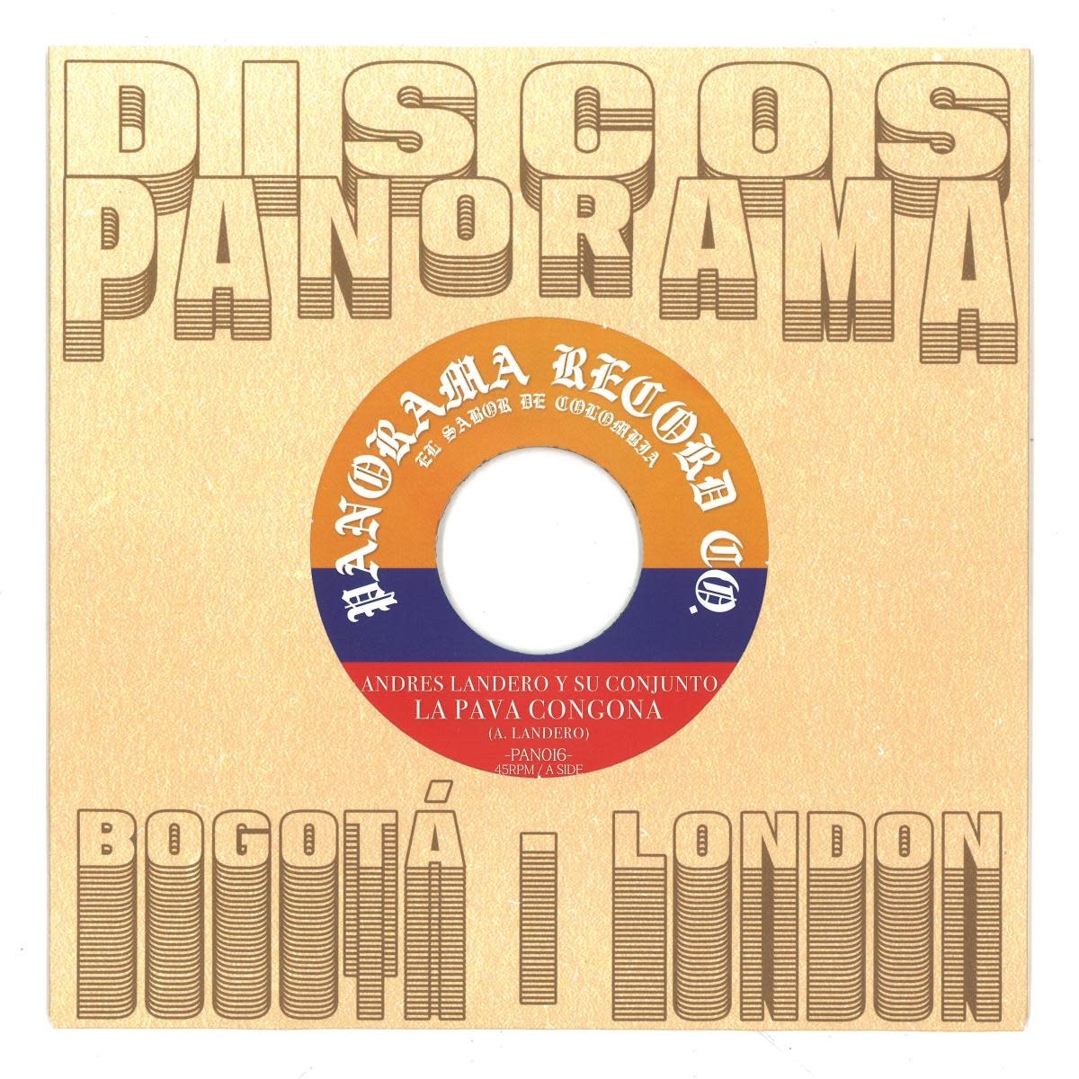 Andres Landero Y Su Conjunto / Afrosound – La Pava Congona / Soul Makossa 7" (2026, PANORAMA)