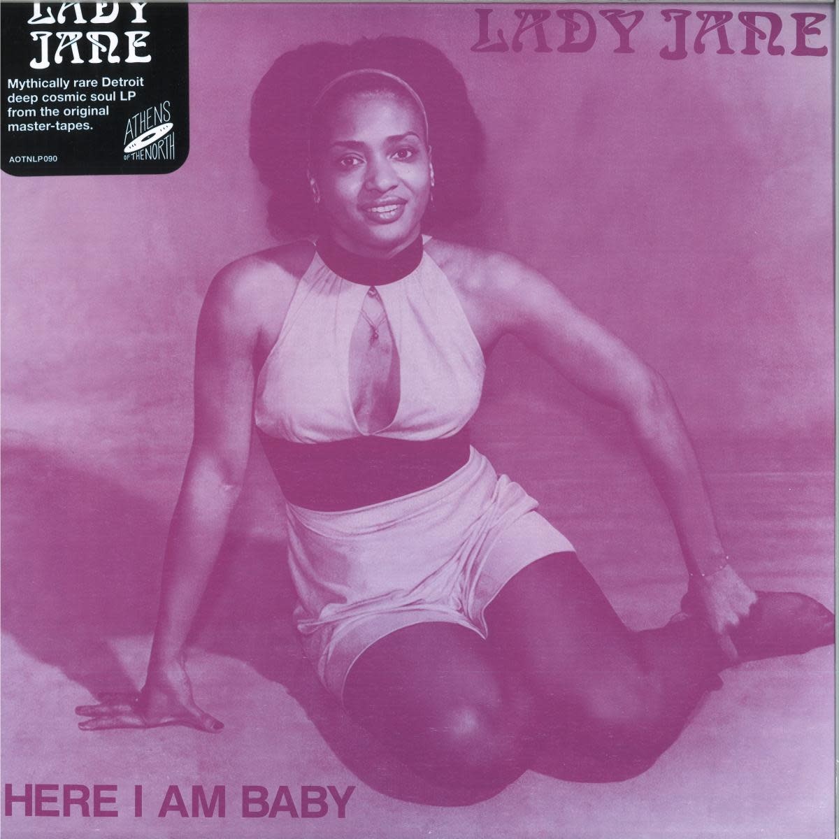 Lady Jane – Here I Am Baby 12" (2026 Reissue, Athens Of The North)