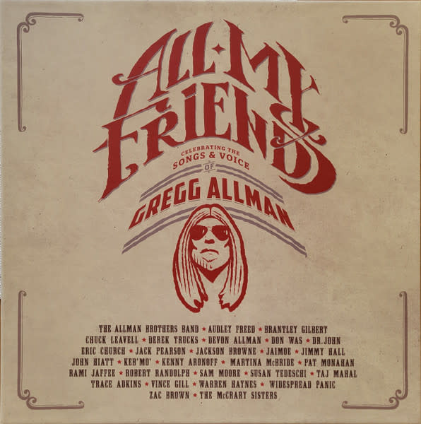 Gregg Allman – All My Friends: Celebrating The Songs & Voice Of Gregg Allman 4LP (2022, Rounder Records Corp.)