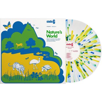 The Electro Quartet – Nature's World Volume 4 LP (2026 Reissue, Yellow, Green & Blue Splatter Vinyl, Craft Recordings - Jazz Dispensary Top Shelf Series)