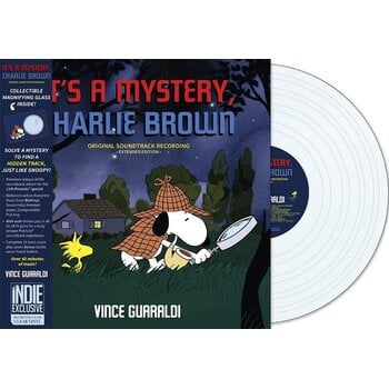 Vince Guaraldi – It’s A Mystery, Charlie Brown (Original Soundtrack Recording) (Extended Edition) LP (2026, Magnifying Glass Clear Vinyl)