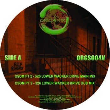 Glenn Underground – Chicago State Of Mind Pt 2 12" (2026, Organix)