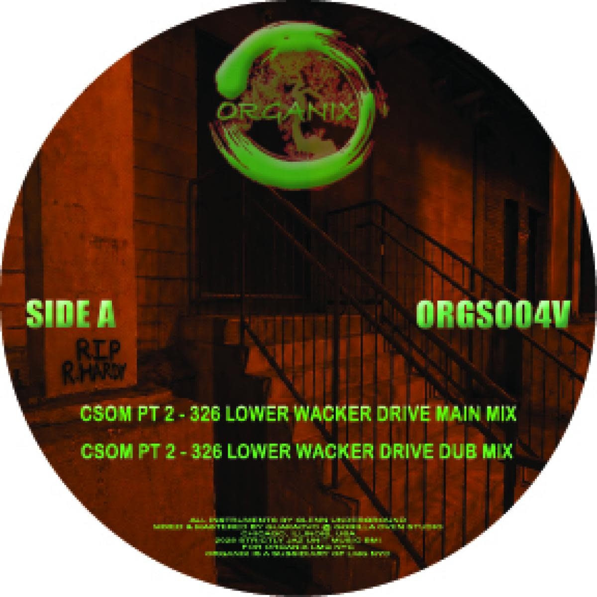 Glenn Underground – Chicago State Of Mind Pt 2 12" (2026, Organix)