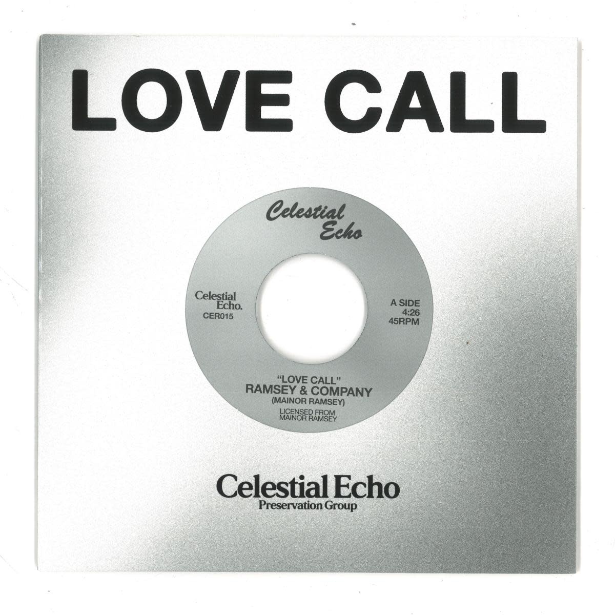 Ramsey & Company – Love Call / Leg Grease 7" (2026 Reissue, Celestial Echo)