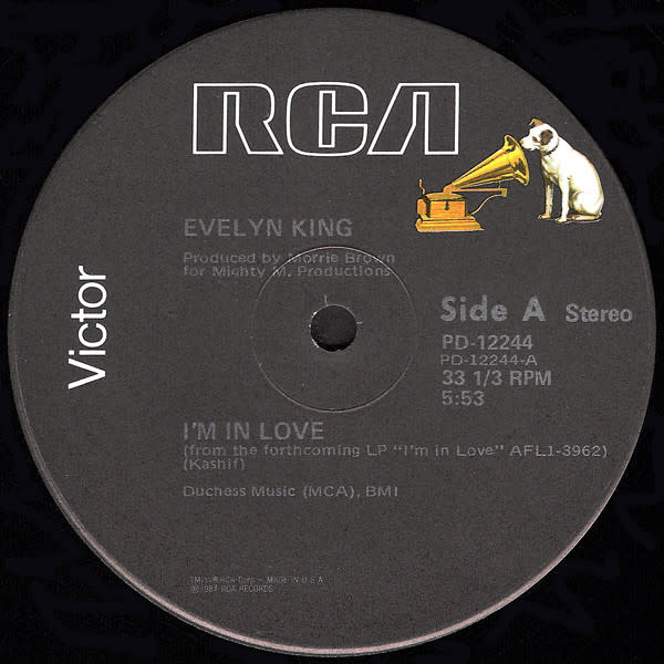 (VINTAGE) Evelyn King - I'm In Love/The Other Side Of Love 12" SINGLE [VG+] (1981,US)