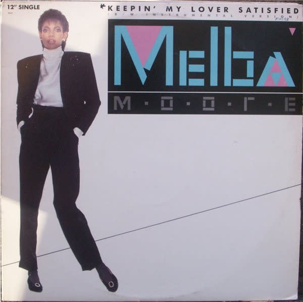 (VINTAGE) Melba Moore - Keepin' My Lover Satisfied 12" SINGLE [VG+](1983,US)