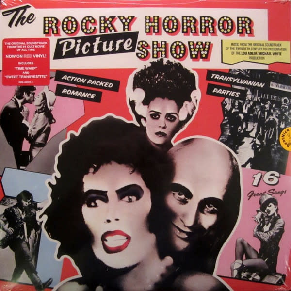 (VINTAGE) "The Rocky Horror Picture Show" Original Cast - The Rocky Horror Picture Show LP [VG](2013 Reissue), Red Translucent