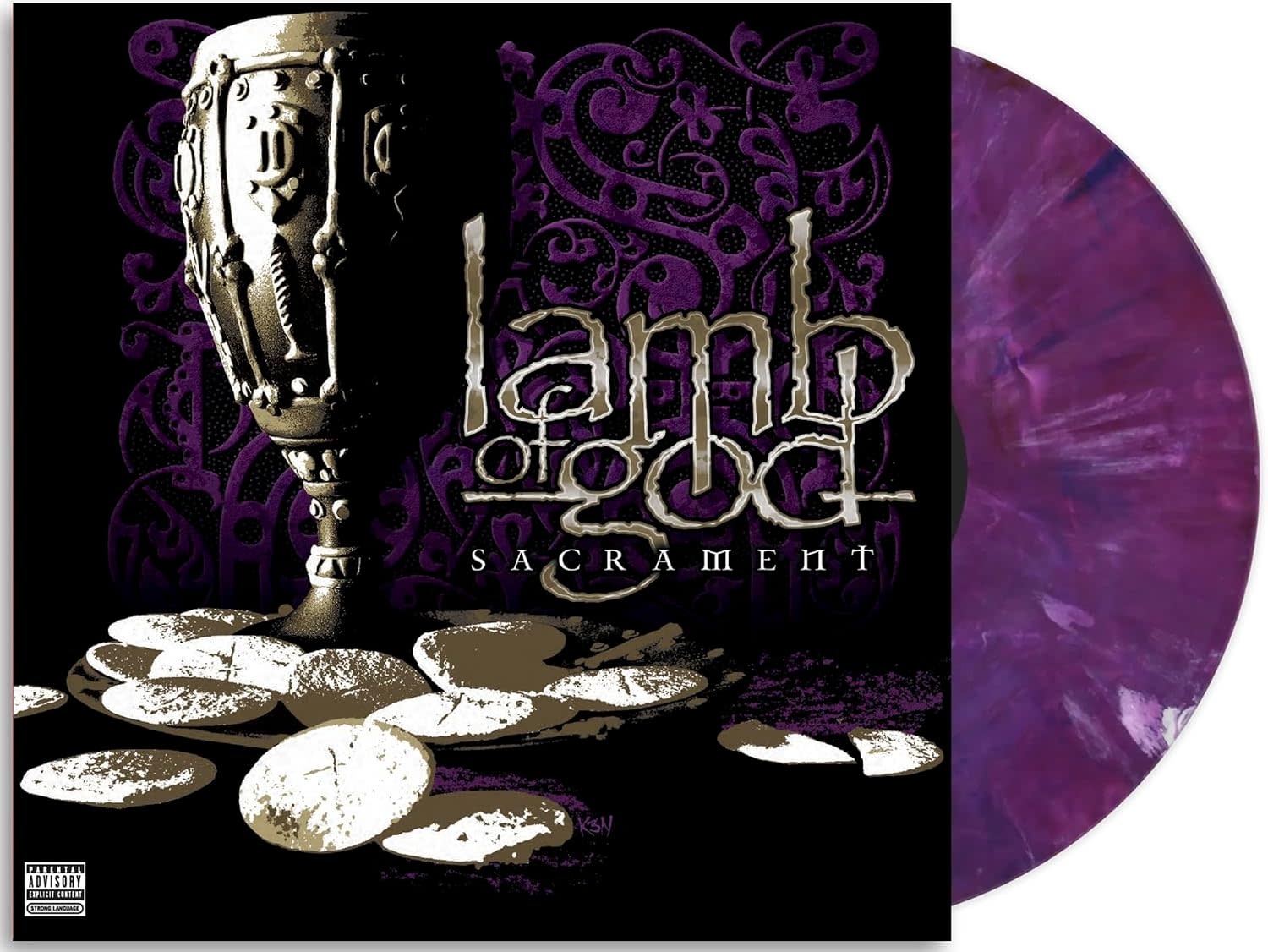 Lamb Of God – Sacrament LP (2026 Reissue, Blackened Purple Vinyl, Epic)