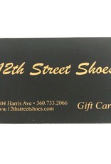 12th Street Shoes Gift Certificate