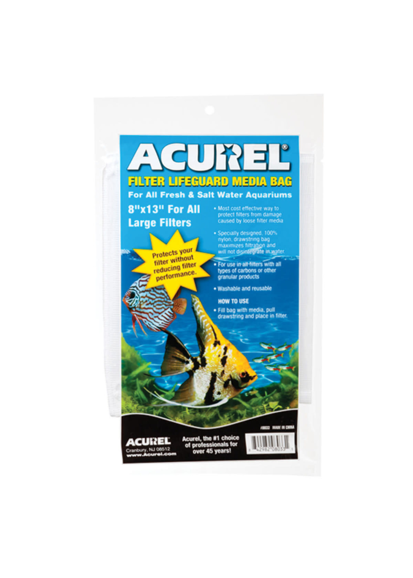 Acurel Acurel Filter Lifeguard Media Bag 8X13