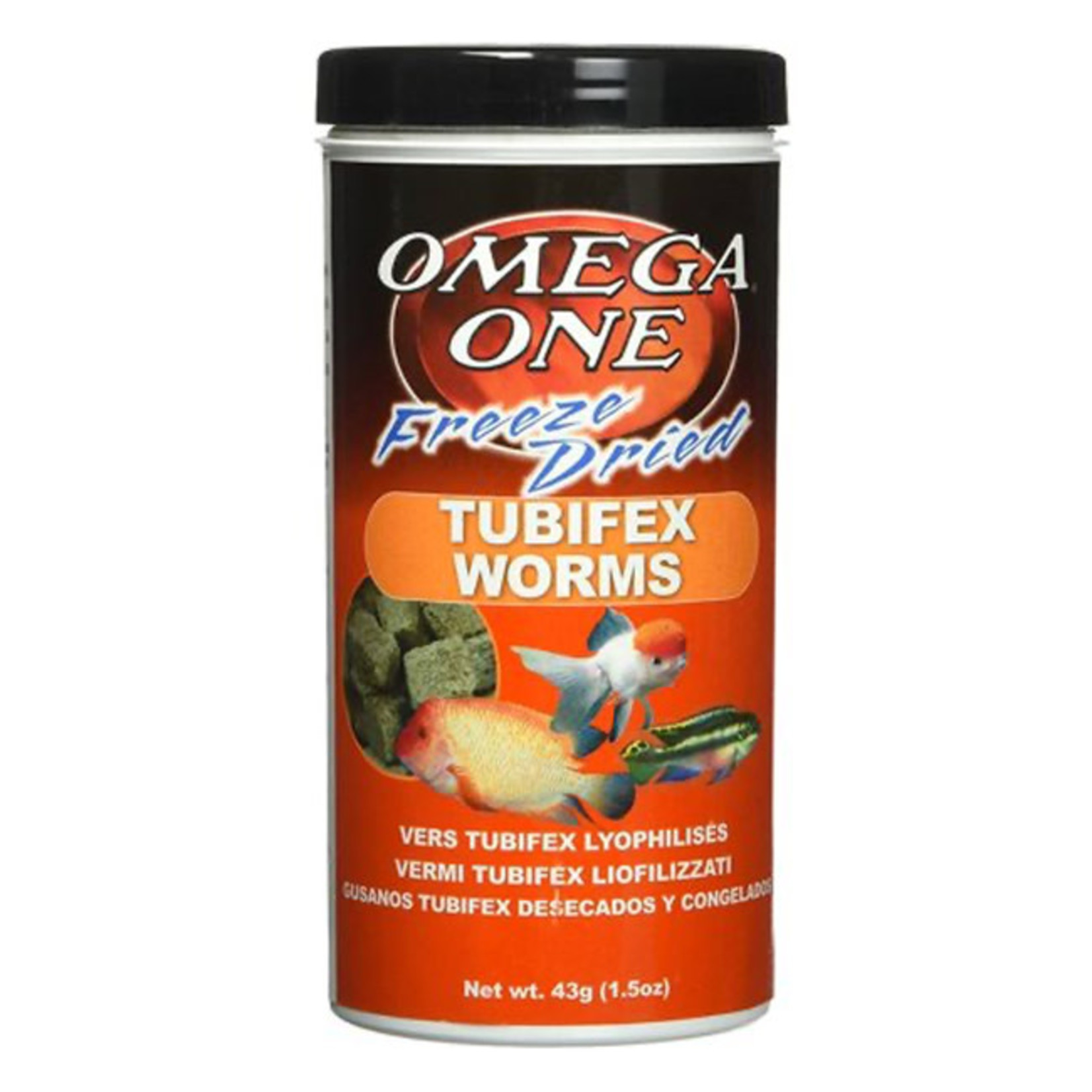 Omega One Omega One Freeze Dried Tubifex Worms Nutri-Treat