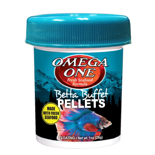 omega one betta buffet pellets