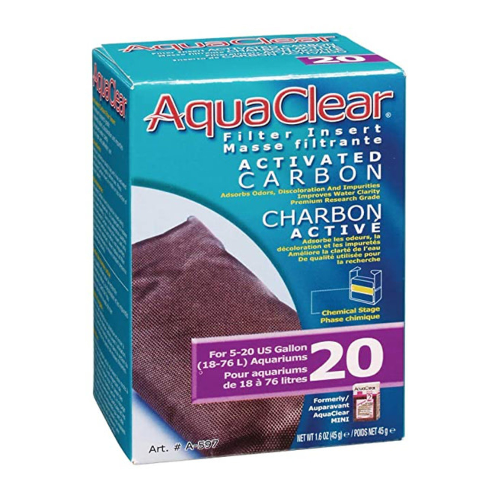 AquaClear AquaClear Filter Insert Activated Carbon