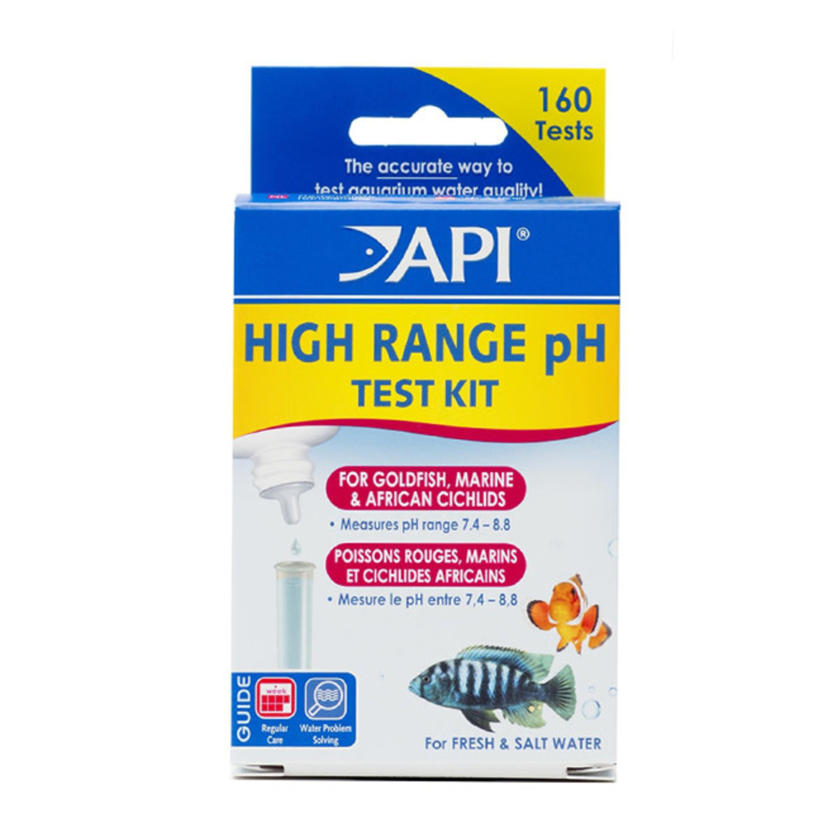 tennis Het apparaat Fabrikant API High Range pH Test Kit - Benson's Fish Room