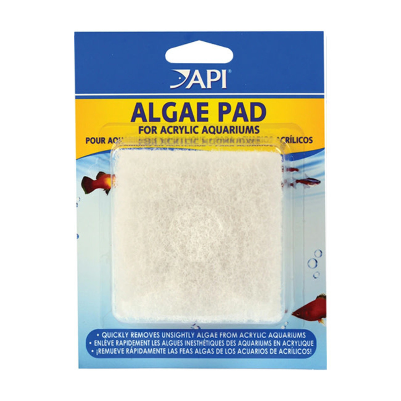 Aquarium Pharmaceuticals (API) API Algae Pad for Acrylic Aquariums