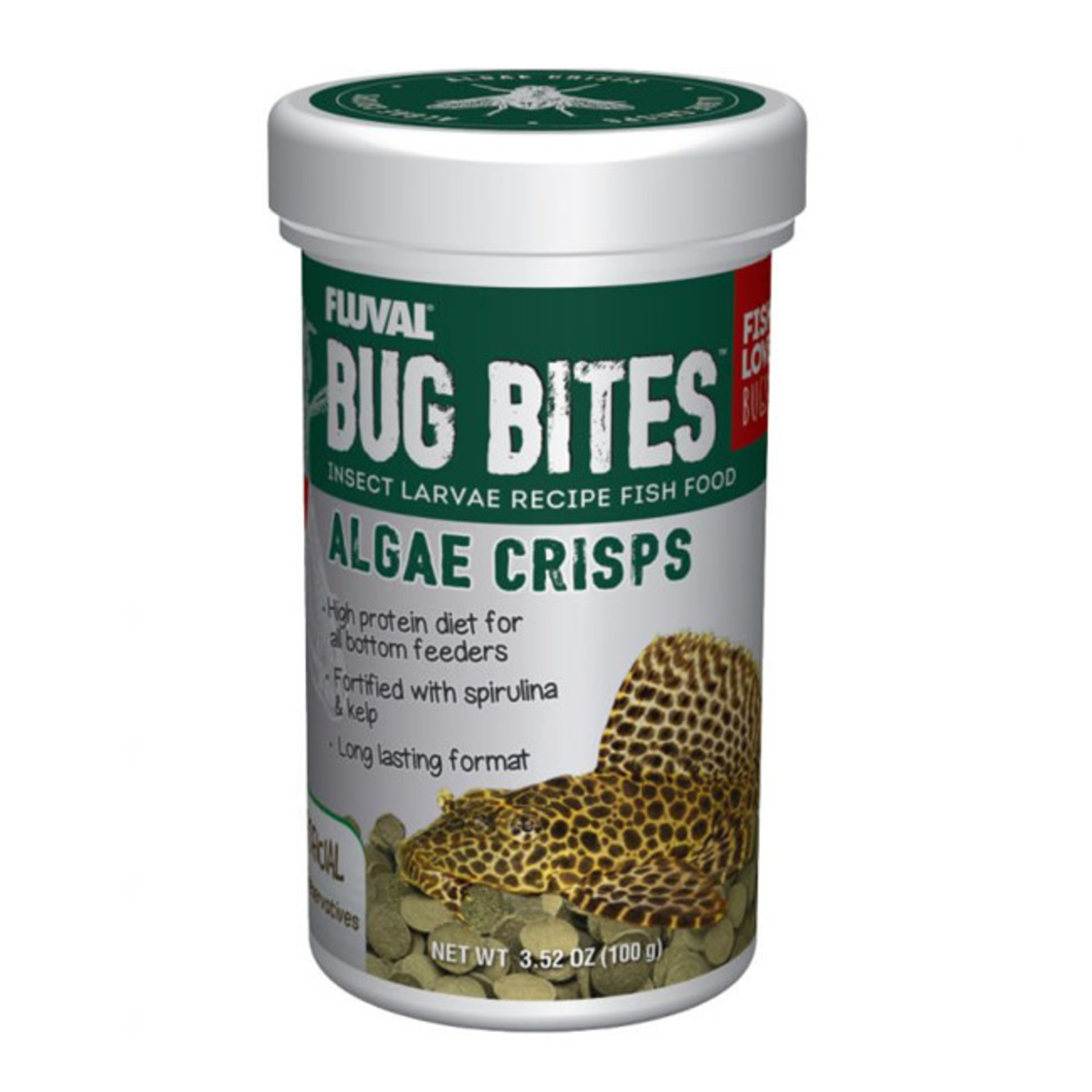 Fluval Fluval Bug Bites Algae Crisps