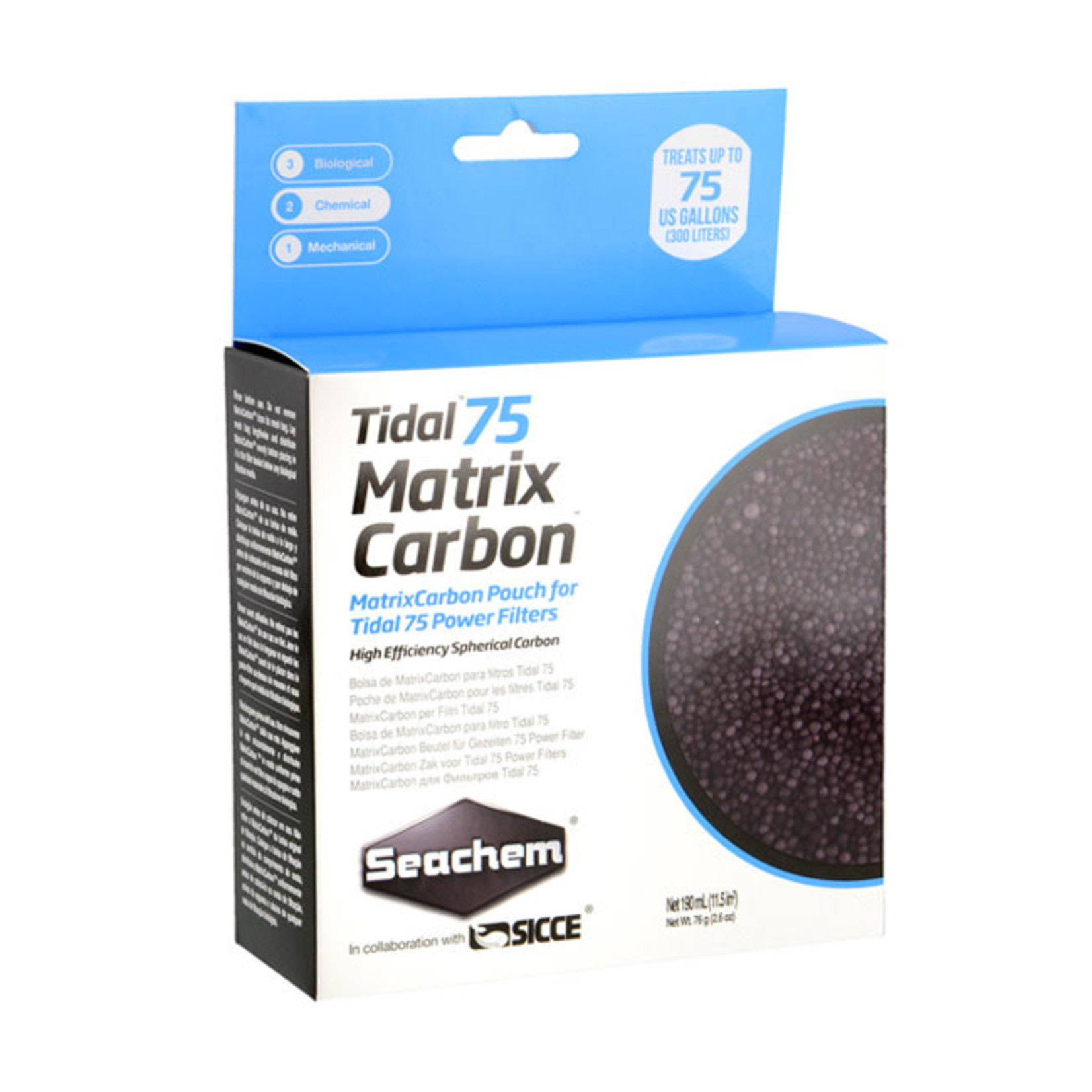 Seachem Laboratories, Inc. Seachem Tidal 75 Matrix Carbon 76g / 2.6oz
