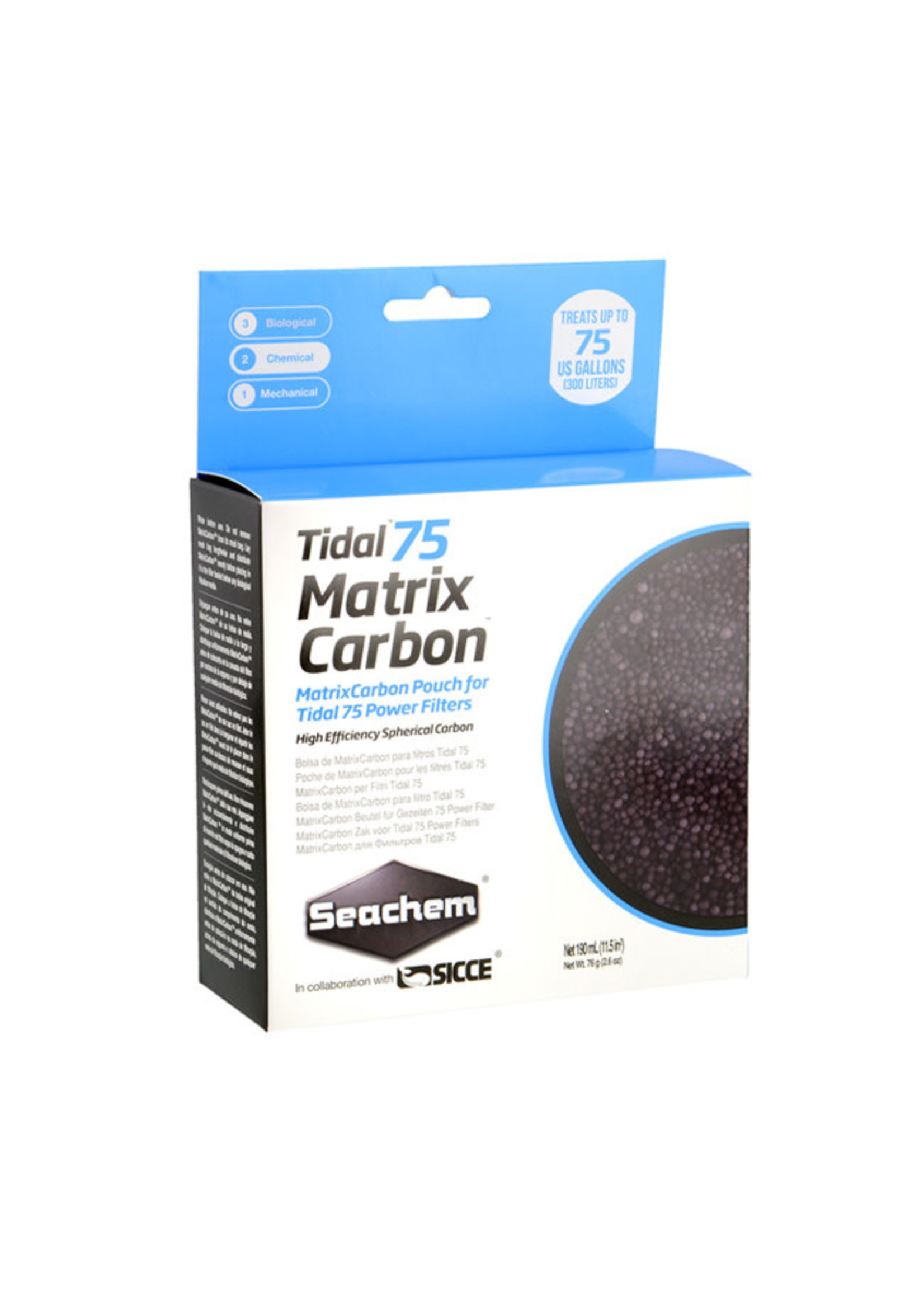 Seachem Laboratories, Inc. Seachem Tidal 75 Matrix Carbon 76g / 2.6oz