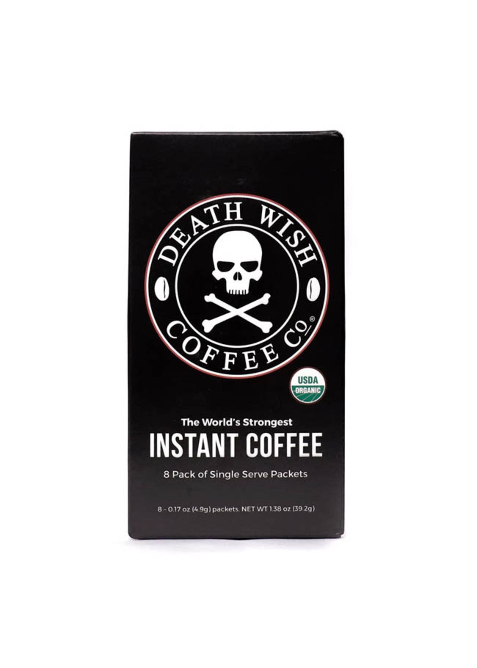 Death Wish Coffee Co Deathwish Instant Coffee Single Serve Packets 8pk