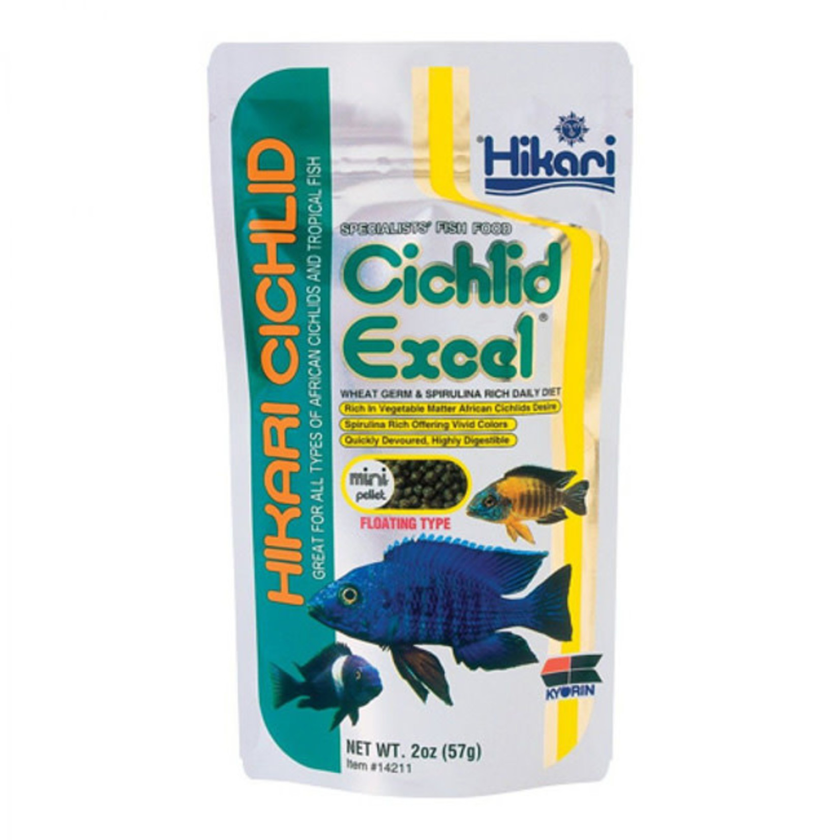 Hikari Hikari Cichlid Excel Floating Mini Pellets 57g / 2oz