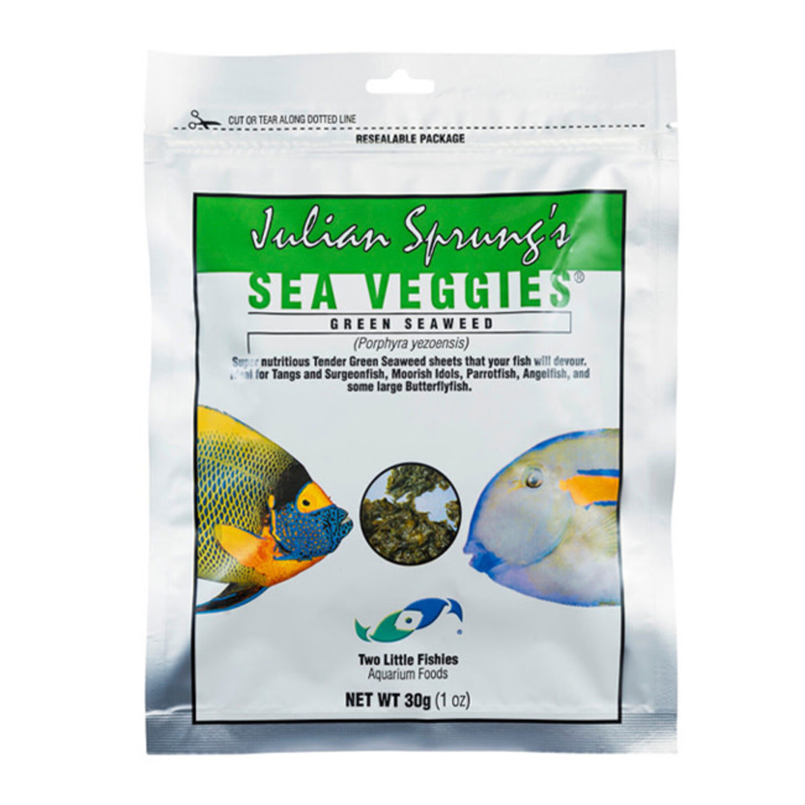 Two Little Fishies Two Little Fishies SeaVeggies Green Seaweed 30g / 1oz