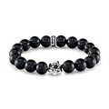 Room 101 Room 101 Bead Bracelet Polished Agate 3D Star of David