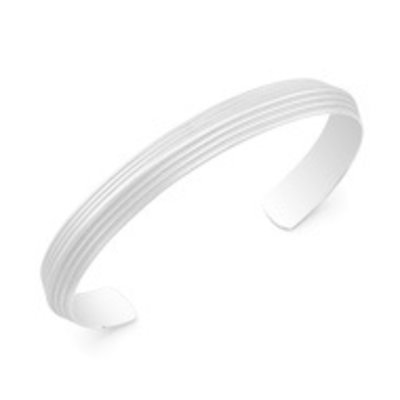 Room 101 Room 101 Bangle Small Blade Striped Cuff