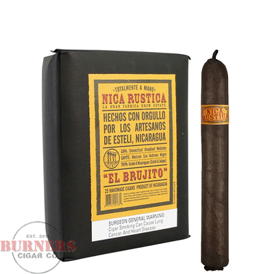 Drew Estate Drew Estate Nica Rustica Broadleaf El Brujito Toro (Box of 25)