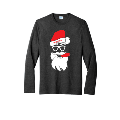 Burners Cigar Co. Burners Santa shirt long sleeve