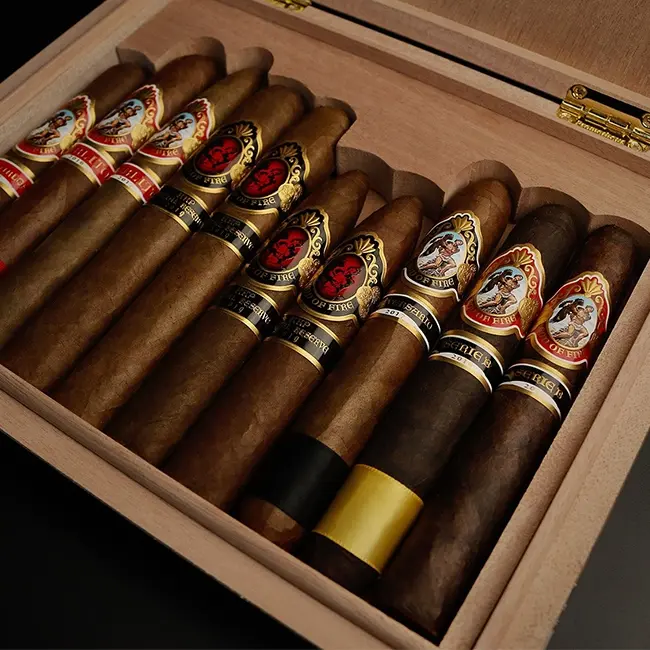 God of Fire KKP 10 Cigar Assortment Black Burners Cigar Co.