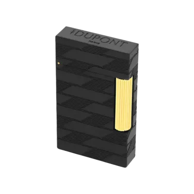 S.T Dupont S.T. Dupont Line 2 Guilloche Lighter Monogram 1872 Black