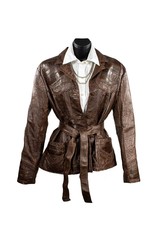Alan Michael USA Corp Barb Leather Jacket