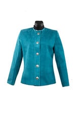 Char Designs, Inc. CoCo Leather Jacket Teal