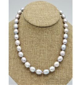 Pam Springall Large Rice Pearls 20"