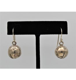 Pam Springall Silver Bell on wire