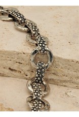 Pam Springall SS Many Dots &  Rounds Link Bracelet